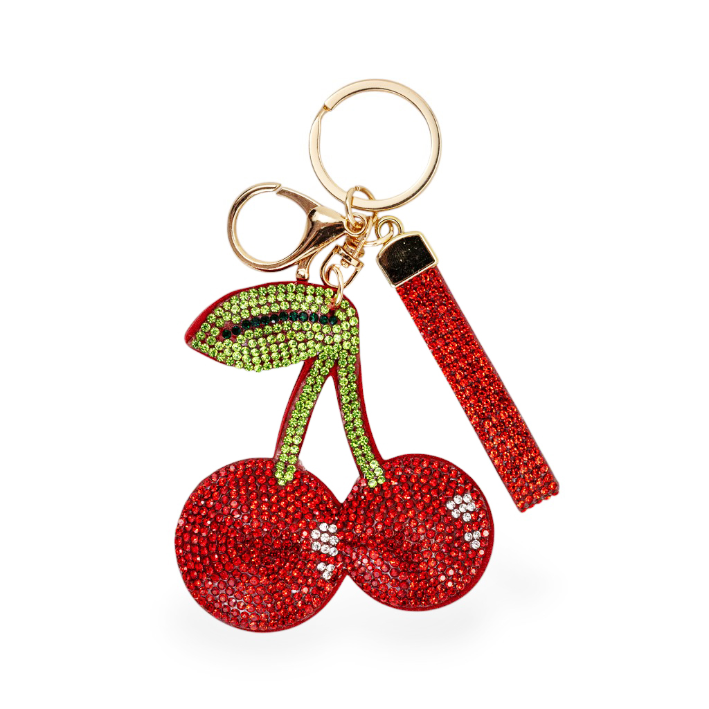 Брелок Вишенка красная 13см | Интернет-магазин Кактус