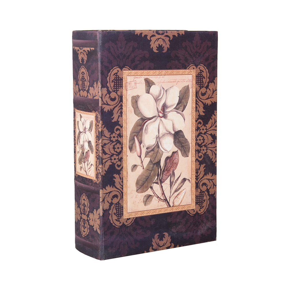 Шкатулка фолиант Magnolia холст L | Интернет-магазин Кактус