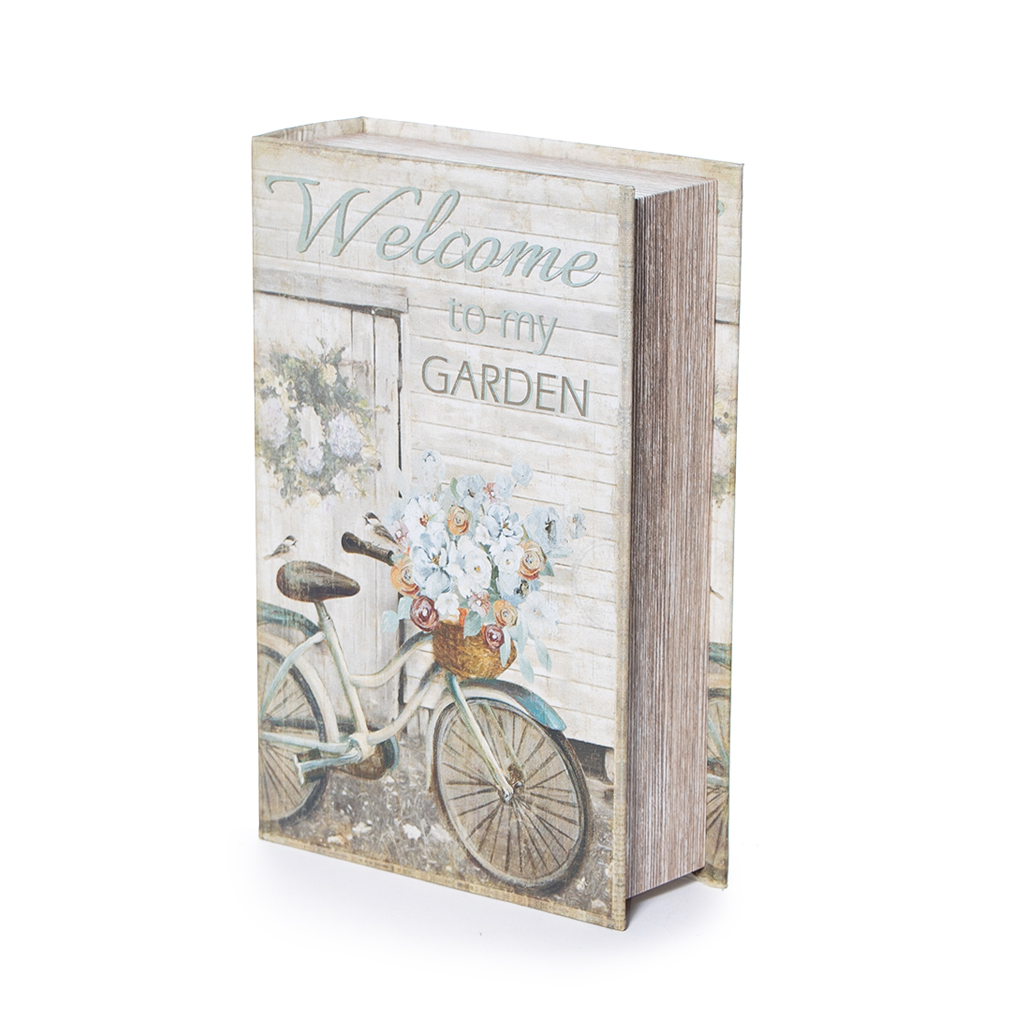 Шкатулка-фолиант Garden L 27*18*7 см | Интернет-магазин Кактус