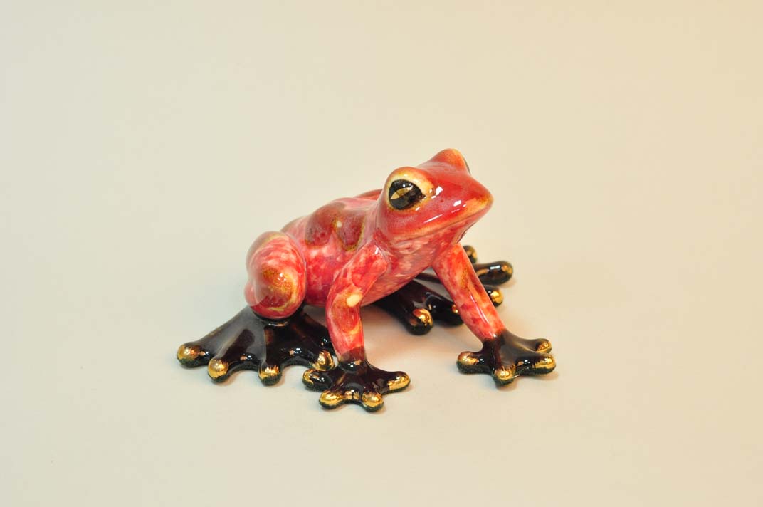 Жабка (фарфор), 11.5 см | Интернет-магазин Кактус