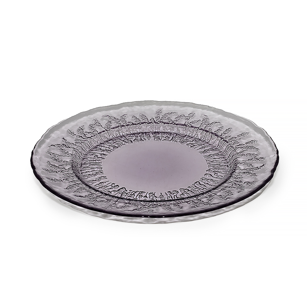 Подтарельник стеклянный Лаванда 27см | Интернет-магазин Кактус