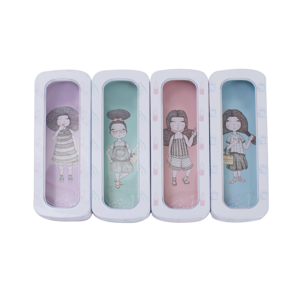 Пенал метал Girl 4 види | Интернет-магазин Кактус