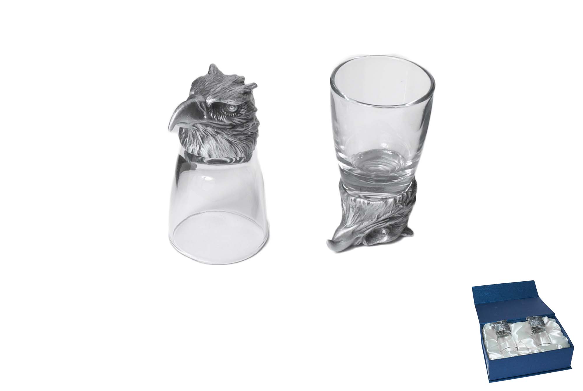 Рюмки Орёл 2 шт 30 мл | Интернет-магазин Кактус