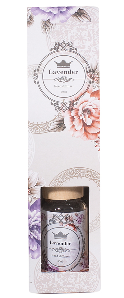 Диффузор Лаванда 30мл и 6 палочек 16см | Интернет-магазин Кактус