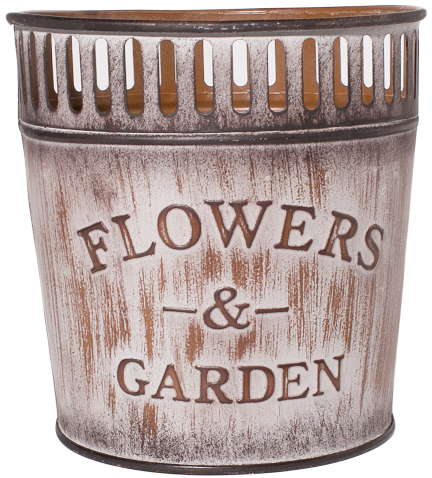 Кашпо M Flowers & Garden 18.5 * 15.5см | Интернет-магазин Кактус