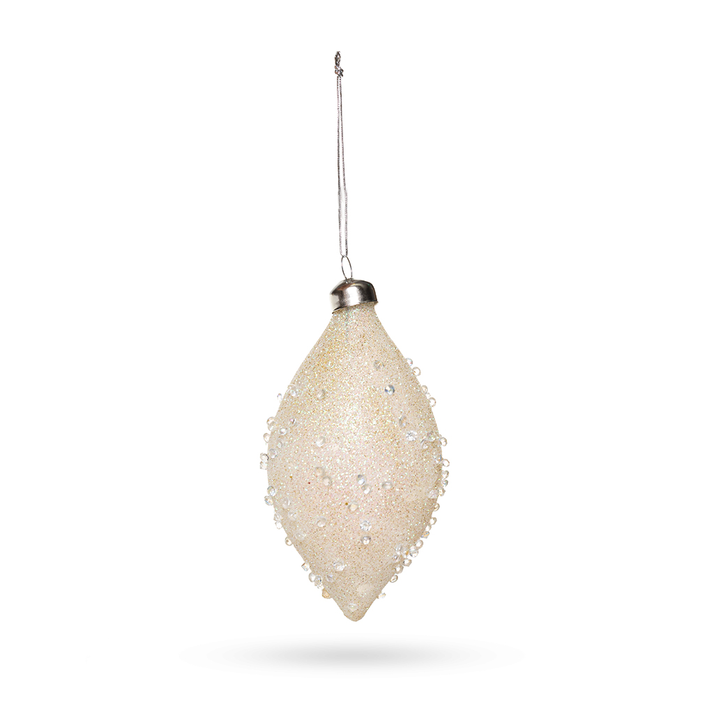 Игрушка Конус бриллианты молочный 6х12см | Интернет-магазин Кактус