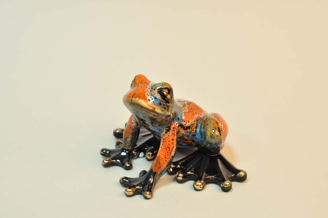 Жабка (фарфор), 11.5 см | Интернет-магазин Кактус