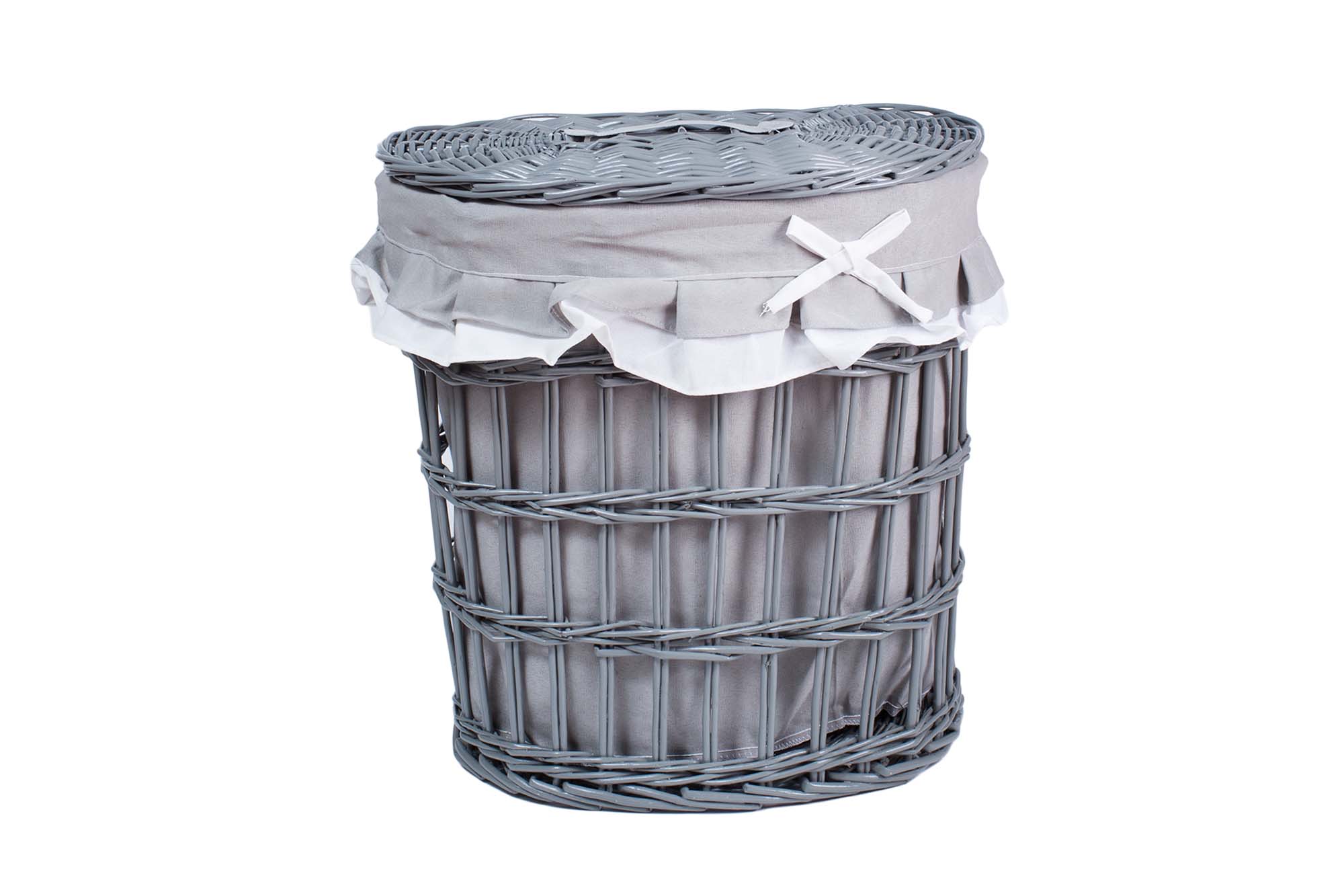 Кошик для білизни овал XL 51 * 37 * 56см | Интернет-магазин Кактус