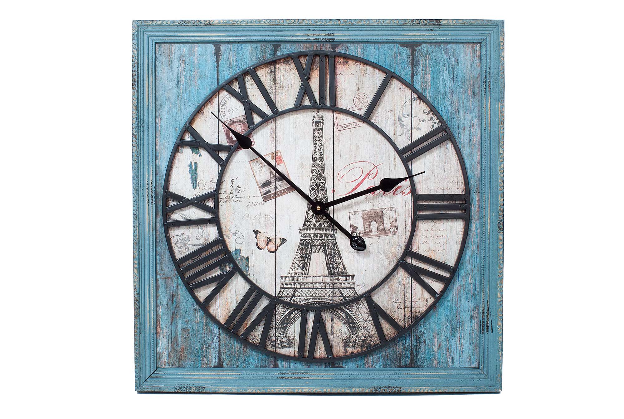 Часы настенные МДФ+металл 60*60см | Интернет-магазин Кактус