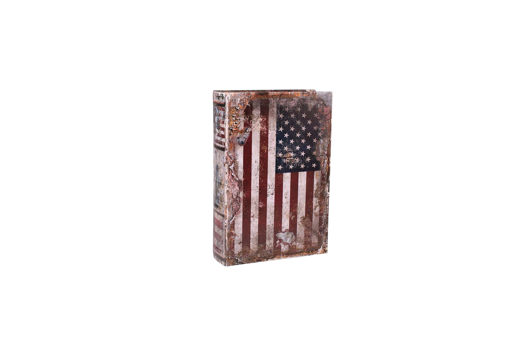 Шкатулка-фолиант American Flag (ПУ) S | Интернет-магазин Кактус