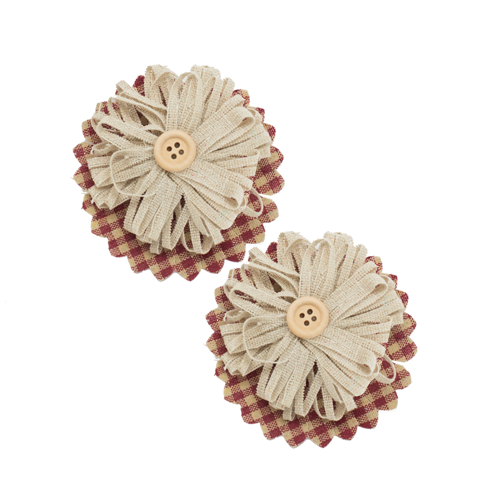 Цветок декоративный маргаритка 2 шт 7.5 см | Интернет-магазин Кактус