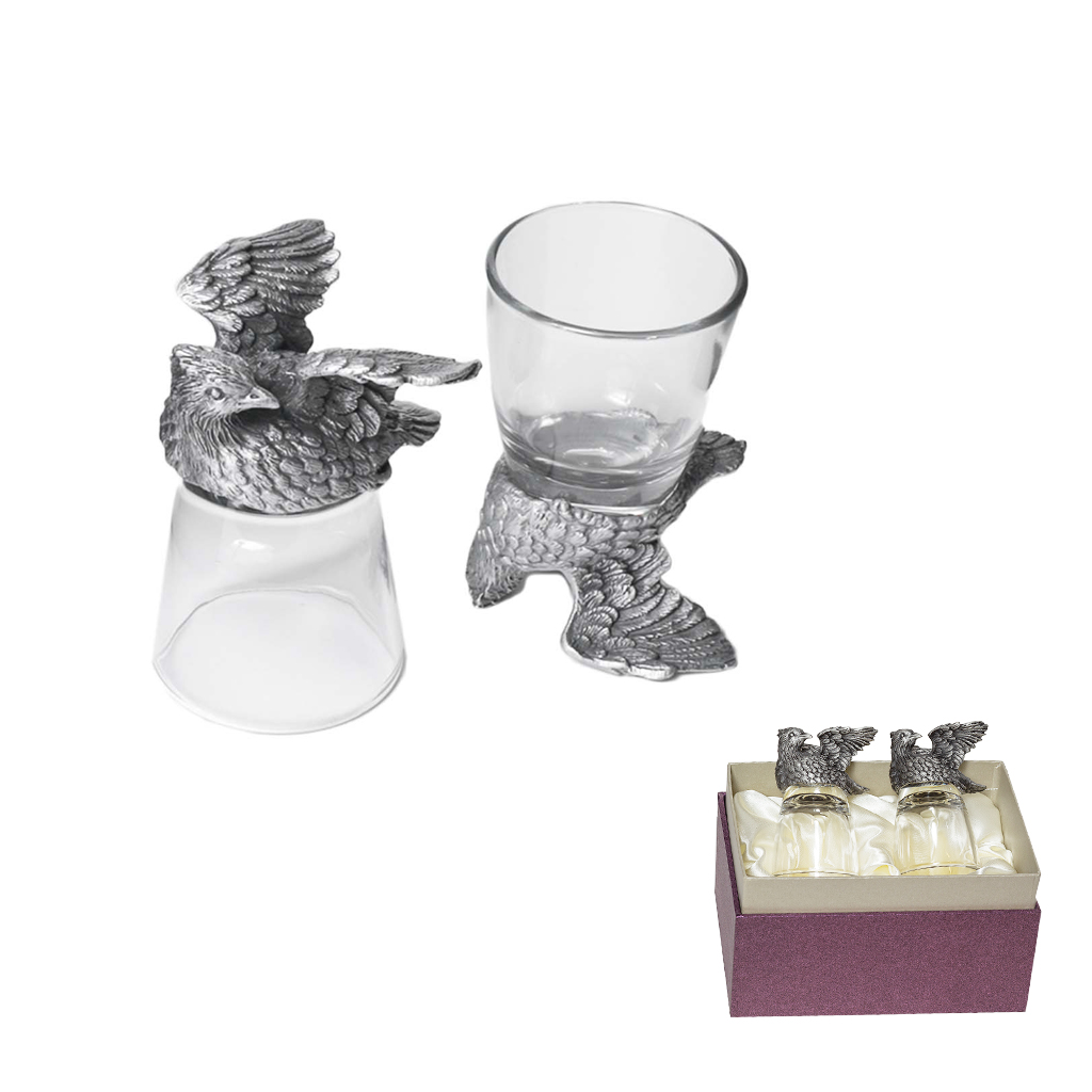 Рюмки Птицы 2 шт 50 мл | Интернет-магазин Кактус