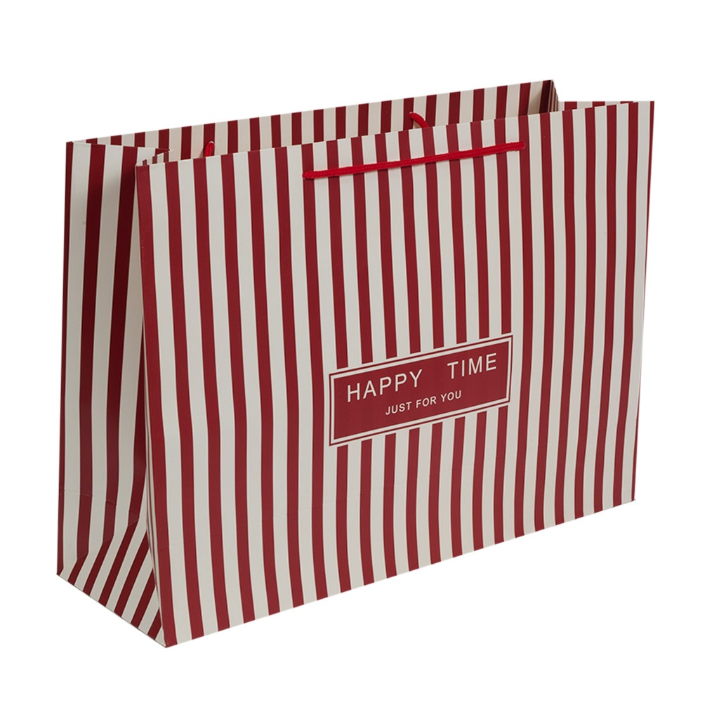 Кулек подарочный Happy Time красный XXL | Интернет-магазин Кактус