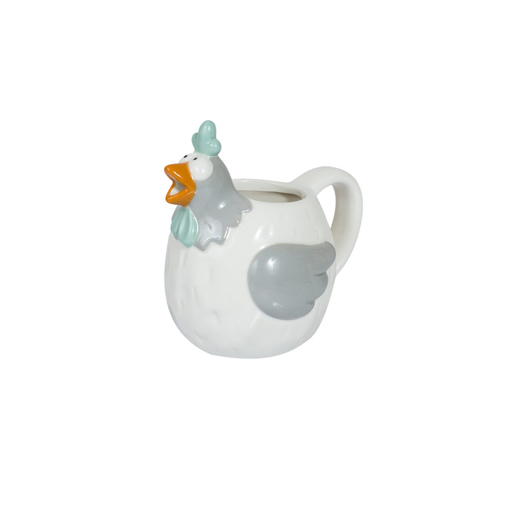 Молочник курочка белая 12.7см | Интернет-магазин Кактус