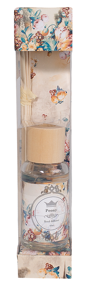 Диффузор Пион  50мл и 6 палочек 21см | Интернет-магазин Кактус