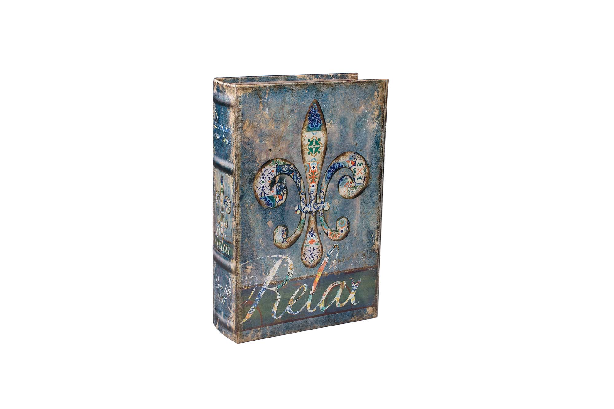 Шкатулка-фолиант Relax (шелк) M | Интернет-магазин Кактус