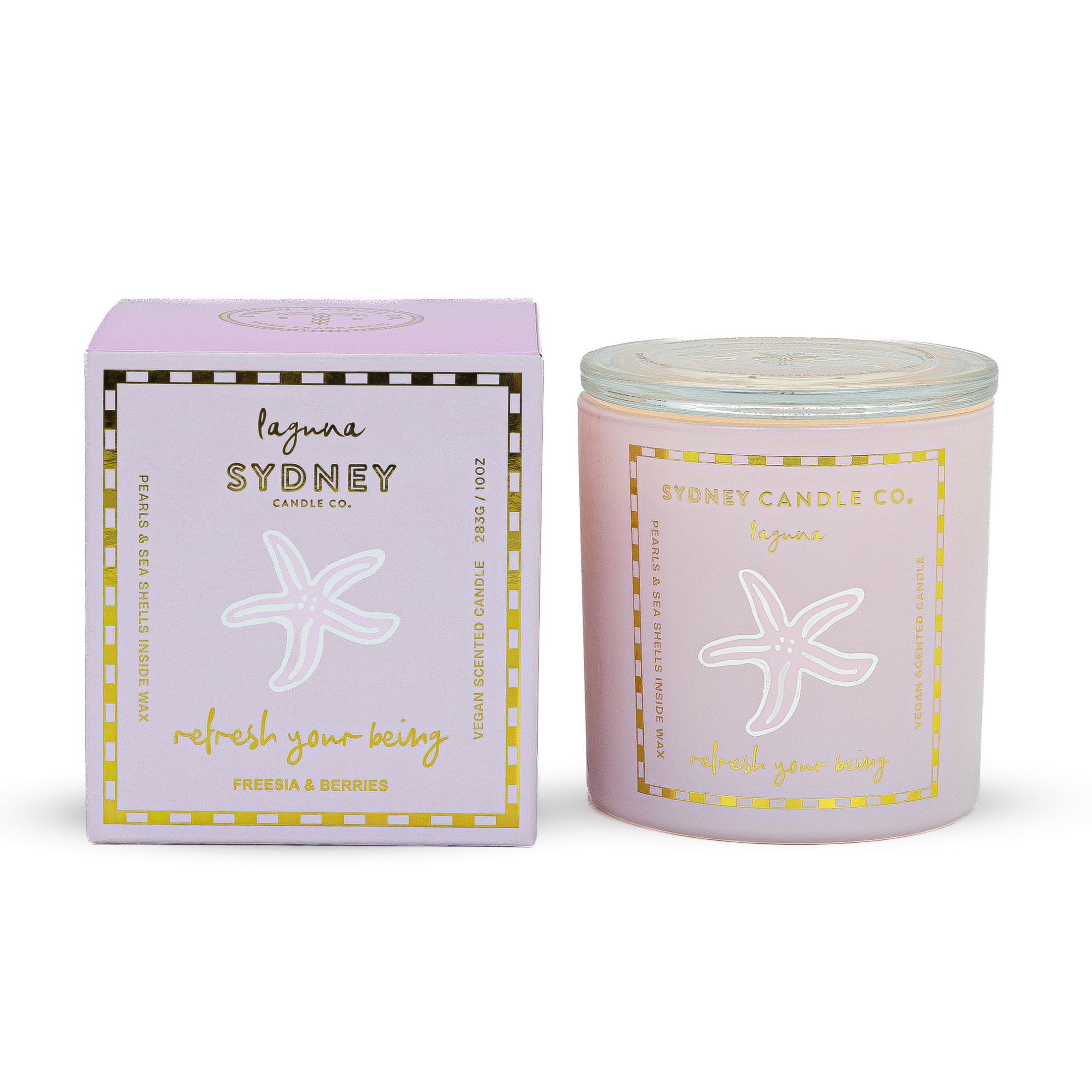 Свеча Laguna Sydney Freesia & berries 283гр | Интернет-магазин Кактус