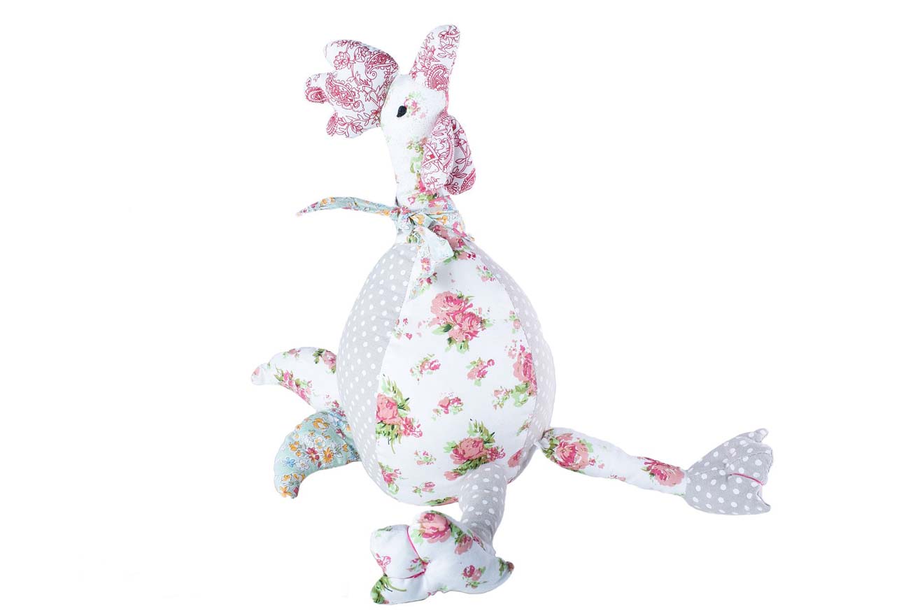 Петух ткань 16х21х44 см | Интернет-магазин Кактус