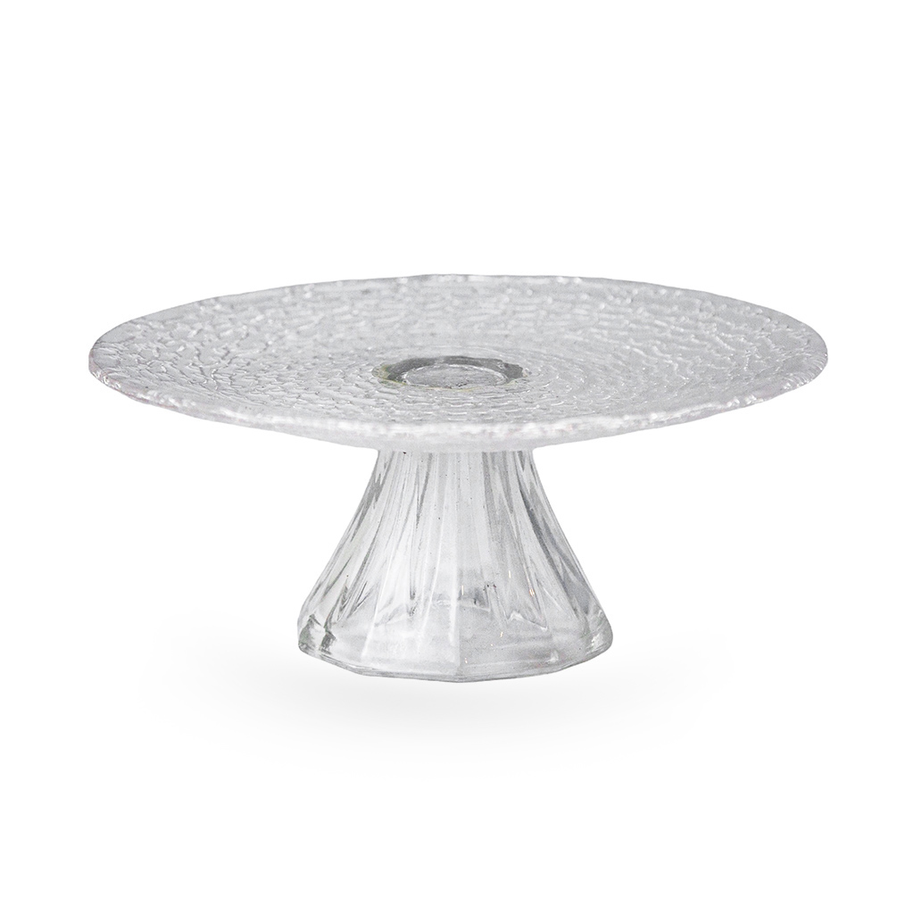 Блюдо стеклянное на ножке Frost 15,2 см | Интернет-магазин Кактус