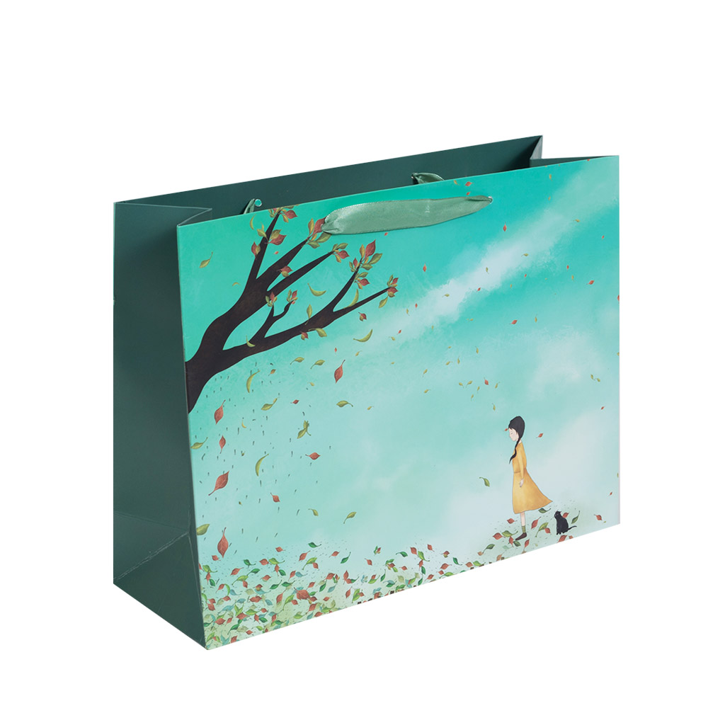 Кулек подарочный Girl зел. L | Интернет-магазин Кактус