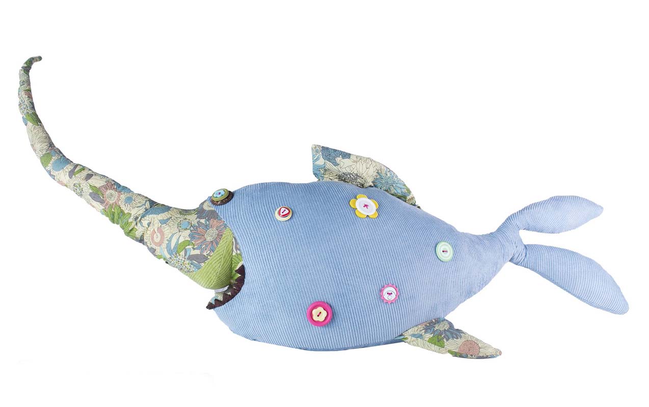 Риба-меч (вельвет) 90*14*23см | Интернет-магазин Кактус