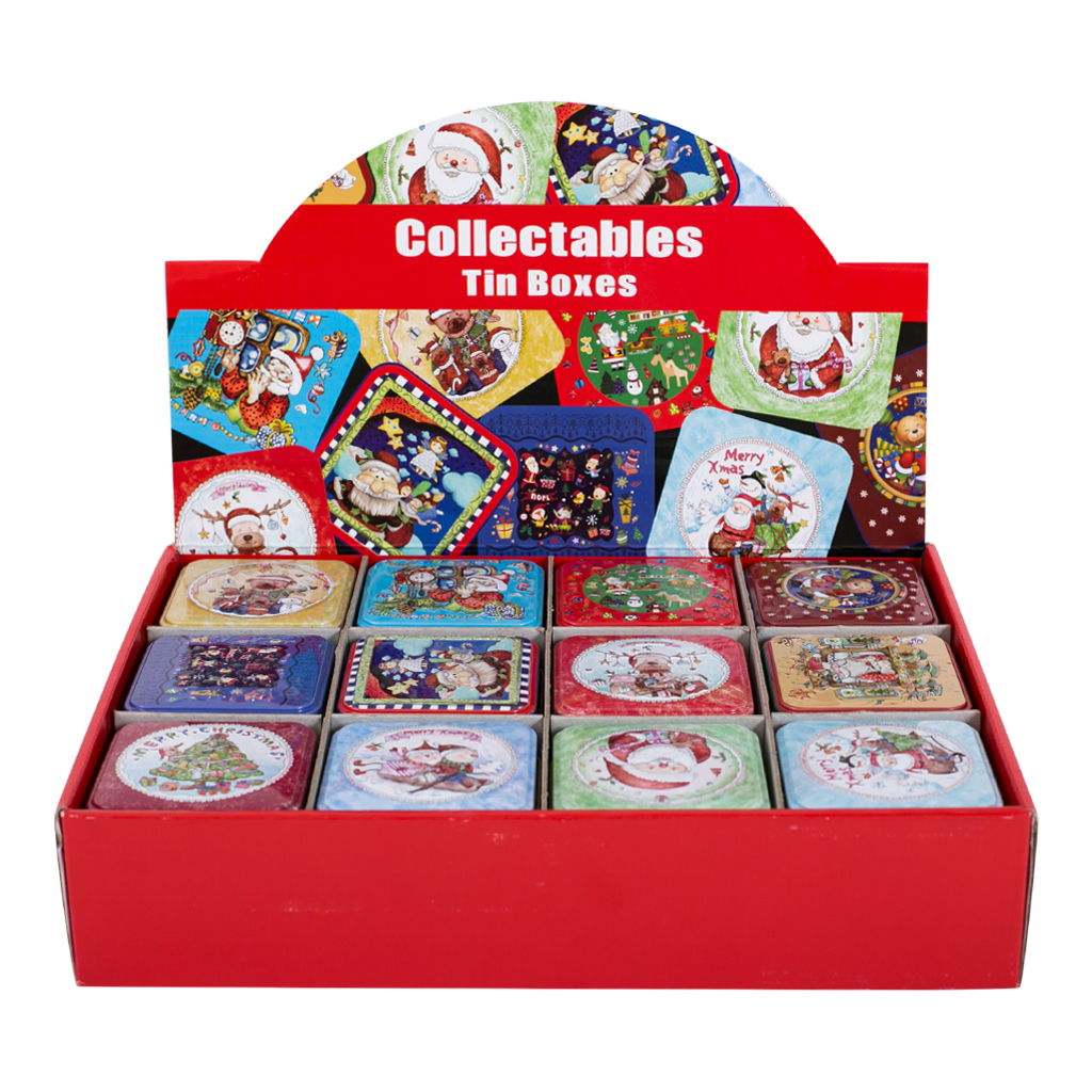 Коробочка метал НР квадр. 12 видів | Интернет-магазин Кактус