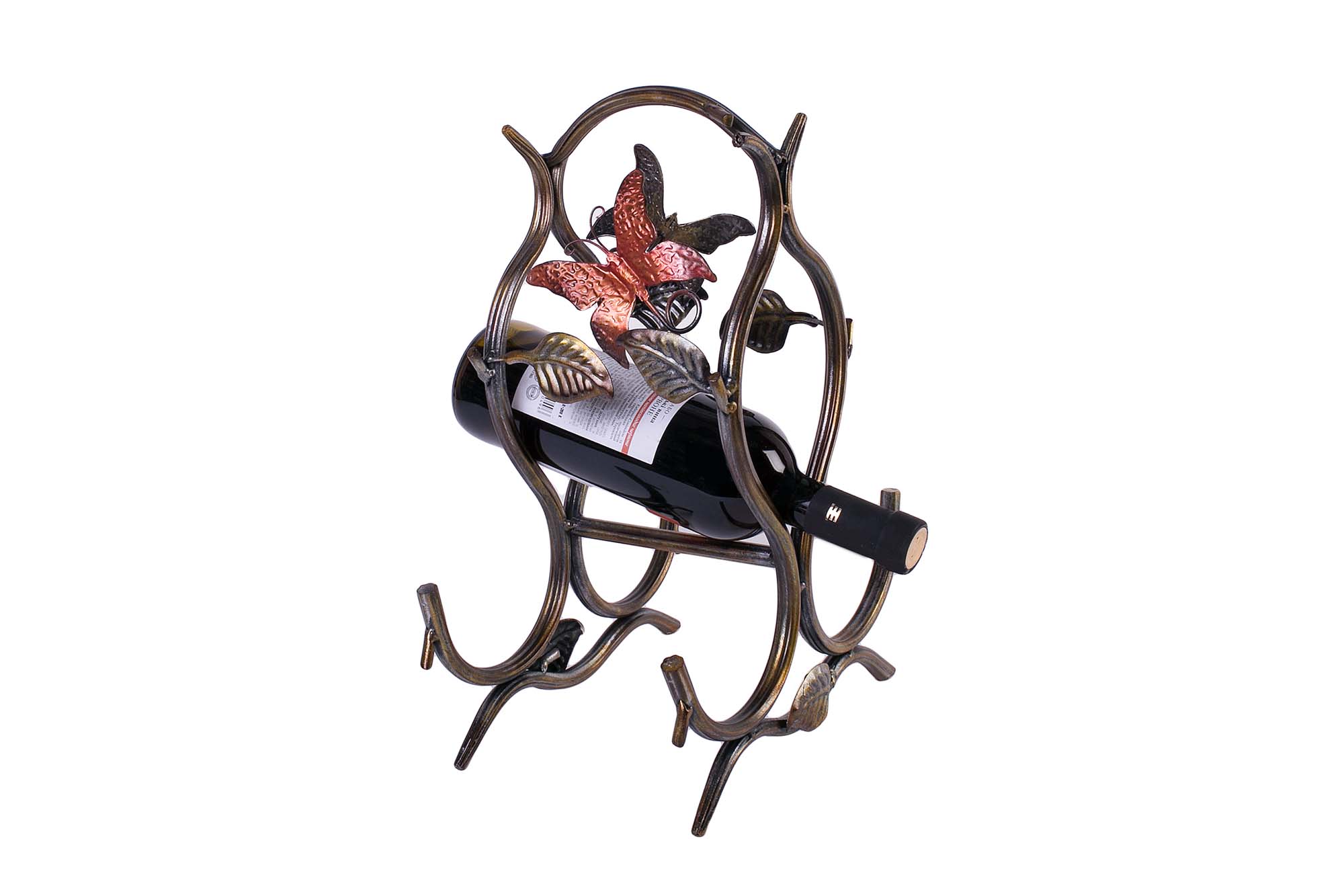 Подставка под вино (бабочка) 26*16*38 см | Интернет-магазин Кактус