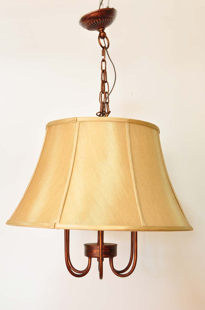 Люстра кованая с абажуром 56 51h см | Интернет-магазин Кактус