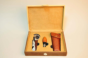 Набор винный 3 ед. Замша 220x160x50 mm | Интернет-магазин Кактус