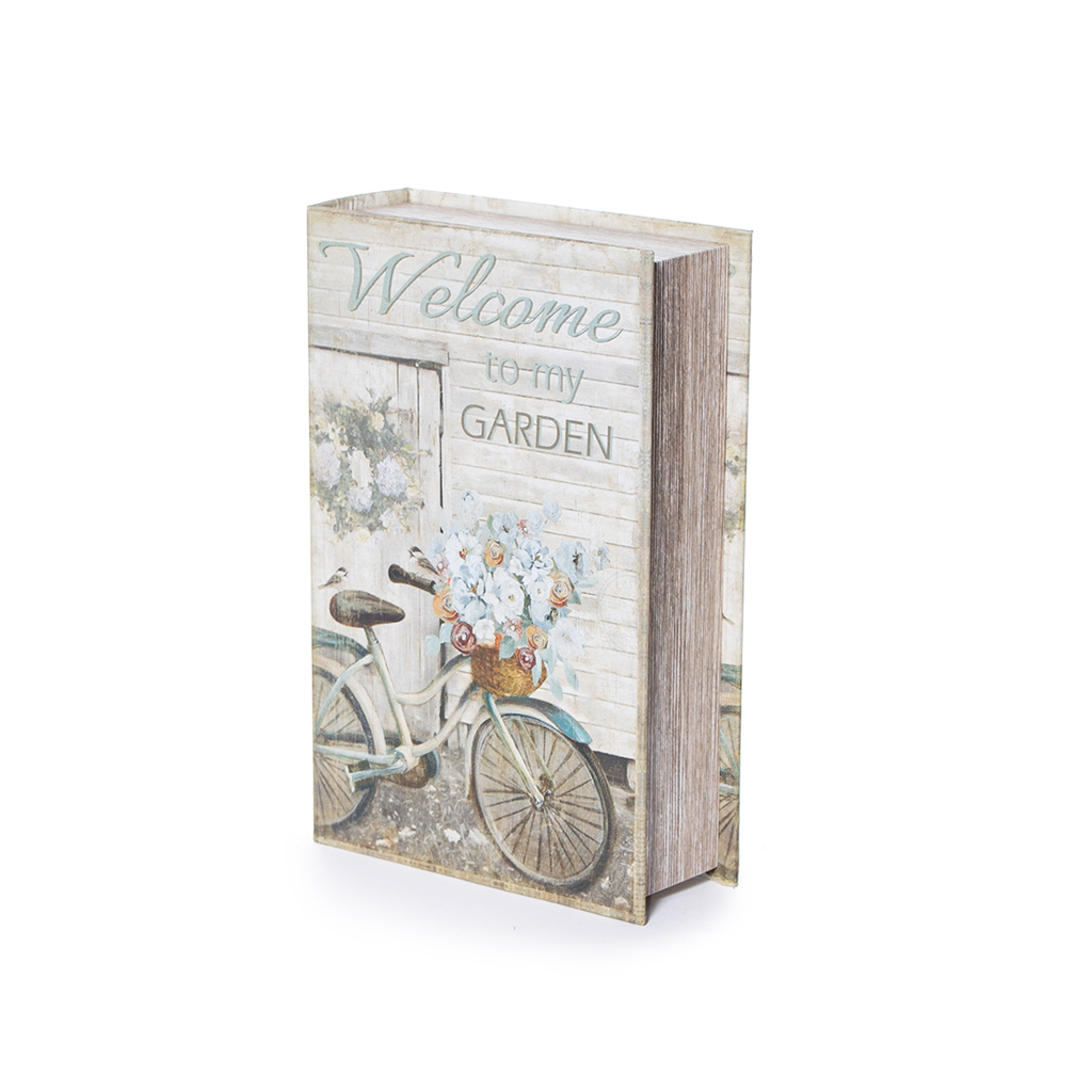 Шкатулка-фолиант Garden M 21*12*4.5 | Интернет-магазин Кактус