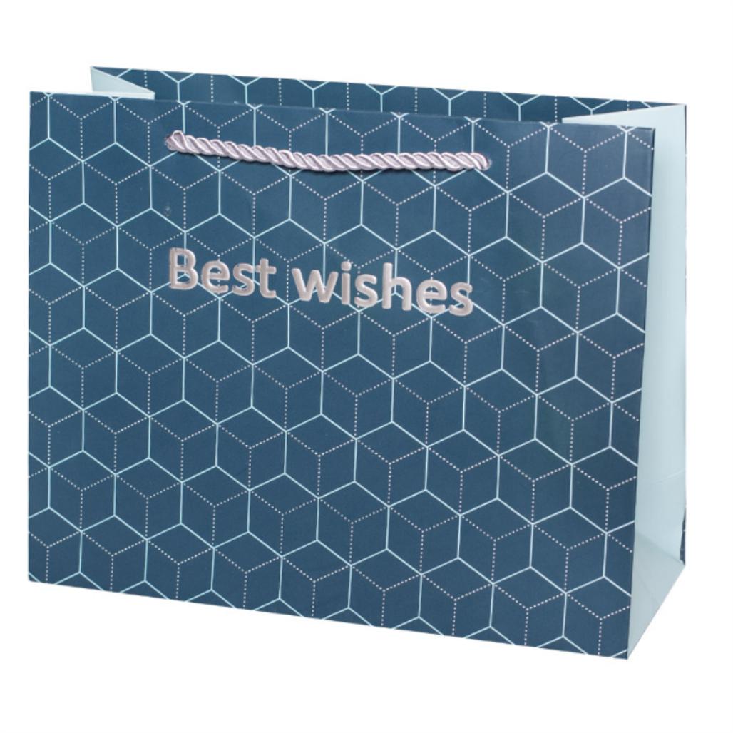 Пакет подарунковий XL Best Wishes (4види) | Интернет-магазин Кактус