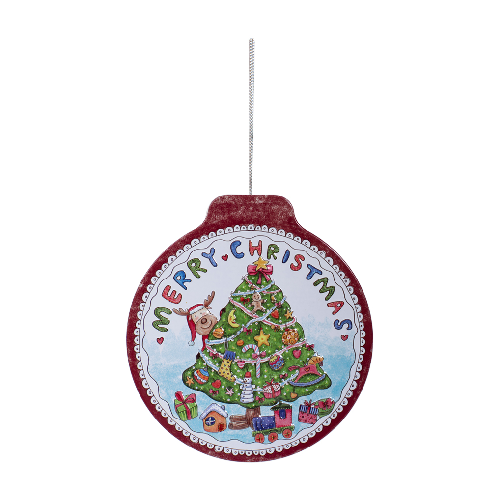 Коробочка метал НР червона ел.ігрушка | Интернет-магазин Кактус