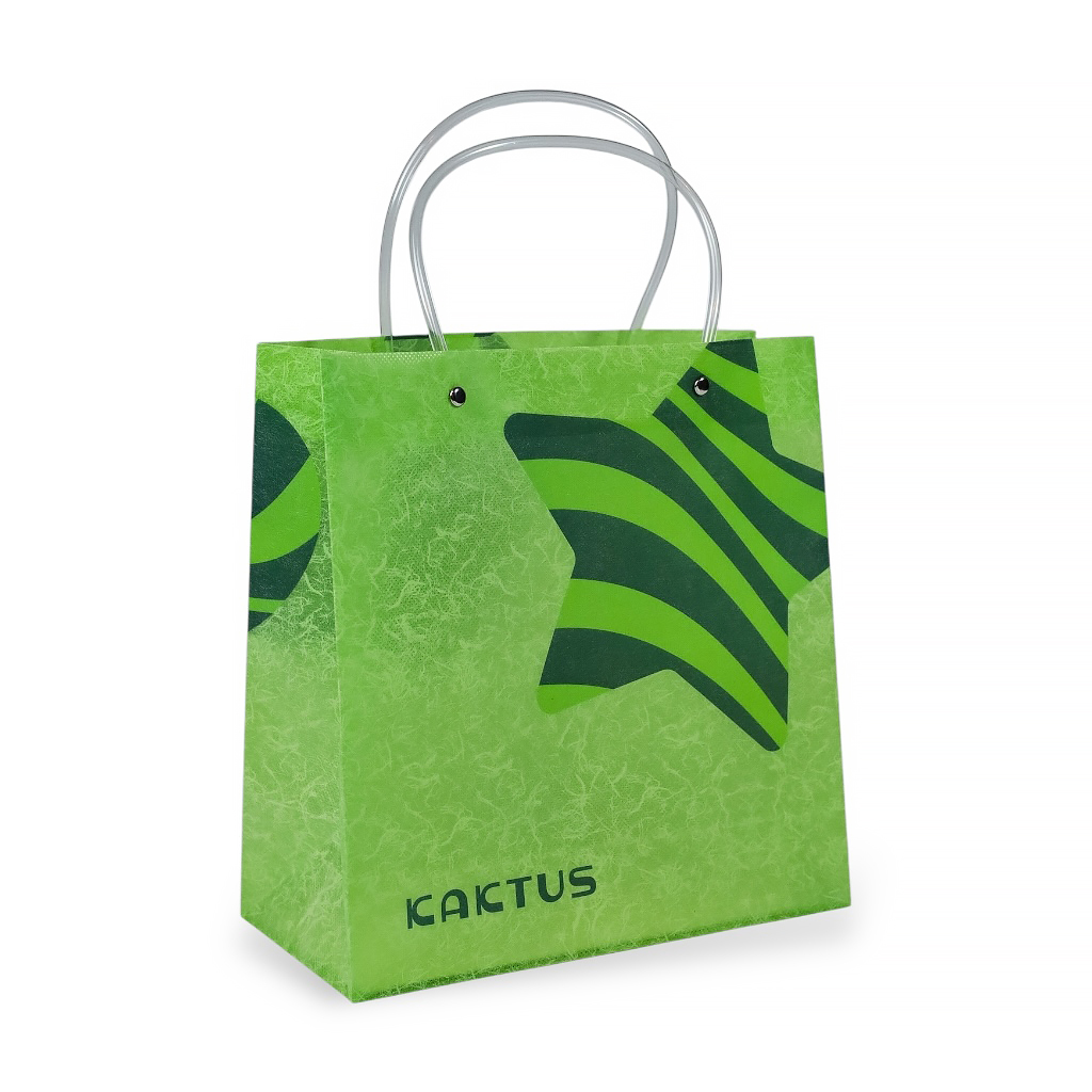 Пакет ПВХ KAKTUS M зеленый 23х11х24 см | Интернет-магазин Кактус
