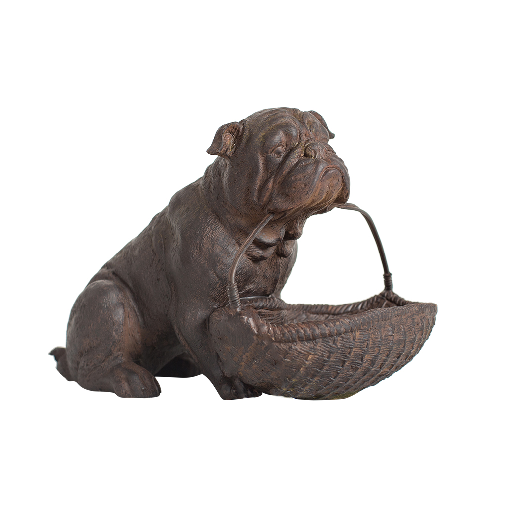 Цукерниця кошик Бульдог 20 * 14 * 14 см | Интернет-магазин Кактус