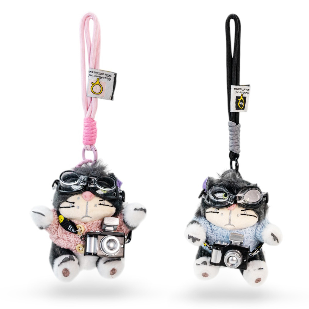 Брелок Кот с фотиком 17см 2 вида | Интернет-магазин Кактус