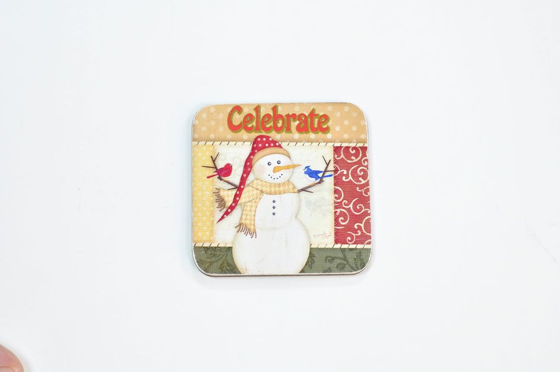 Магніт 5.5 * 7.5 см Сніговик Celebrate | Интернет-магазин Кактус