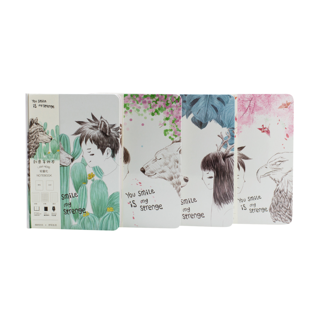 Блокнот Літо Anime 4 види | Интернет-магазин Кактус