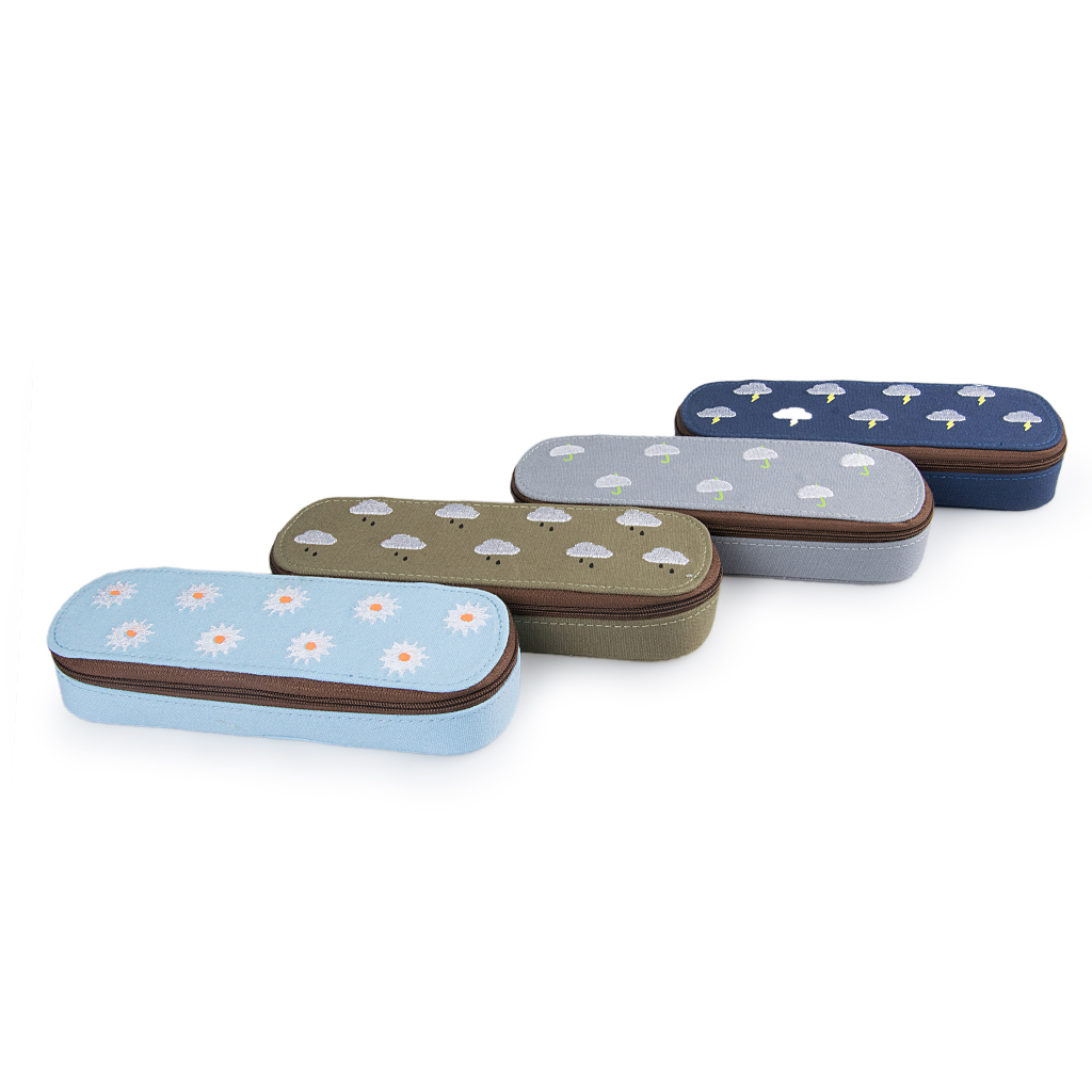 Пенал Тучки 4 вида 19.5*3.5см | Интернет-магазин Кактус