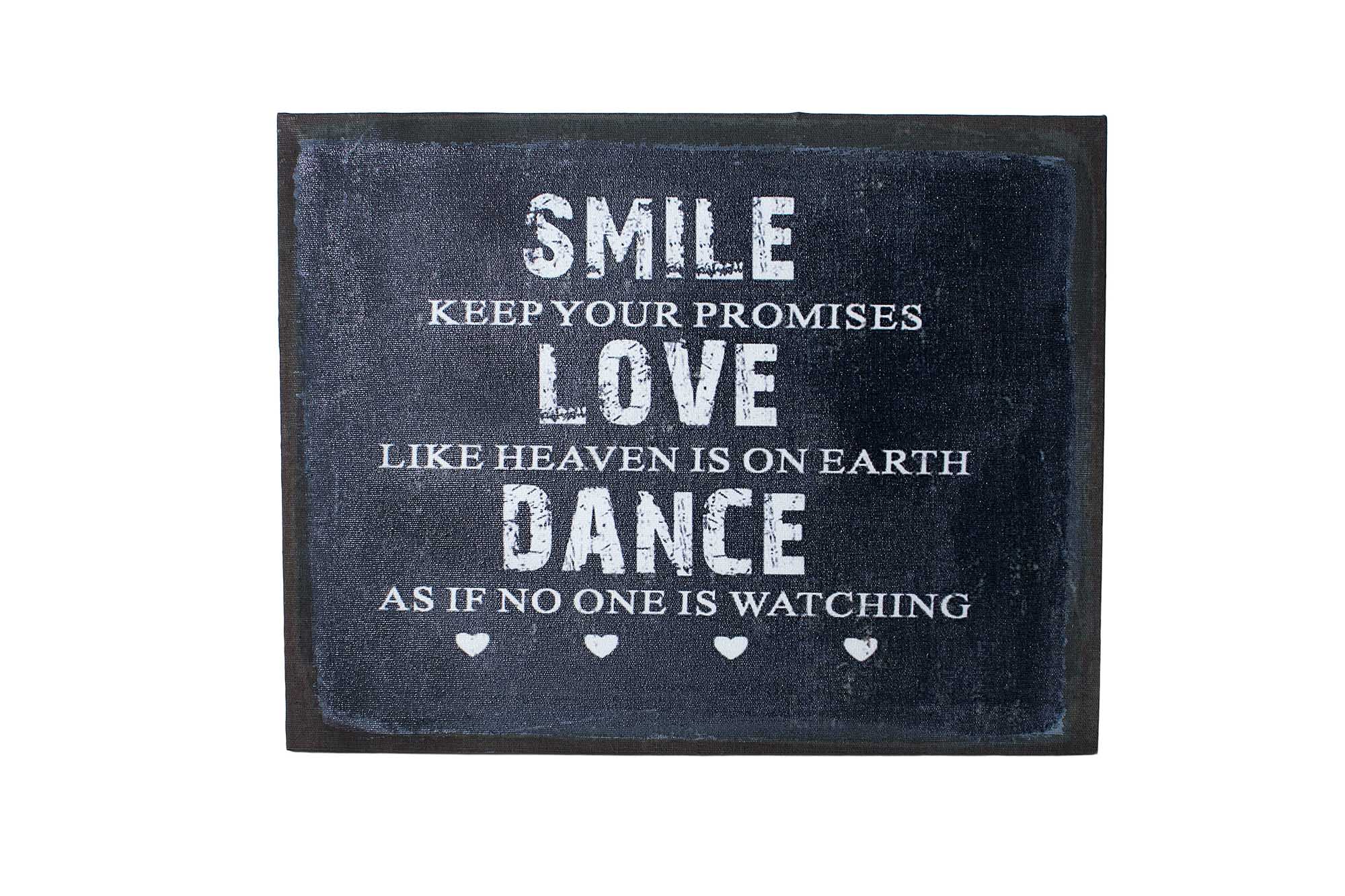 Пано Smile (льон) 35*45см | Интернет-магазин Кактус