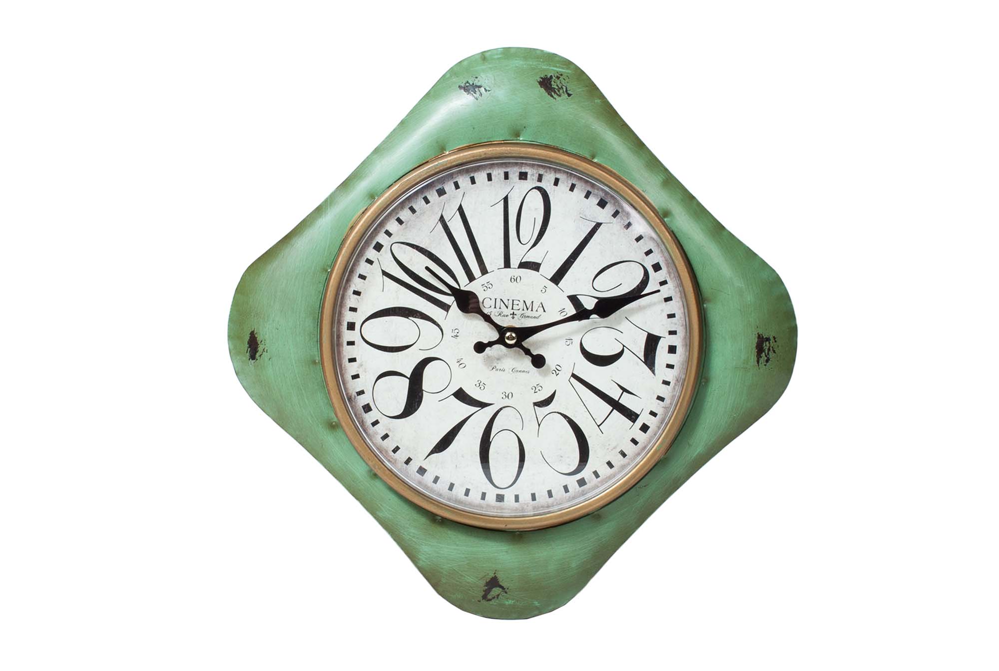 Часы настенные металл 35.5*35.5см | Интернет-магазин Кактус