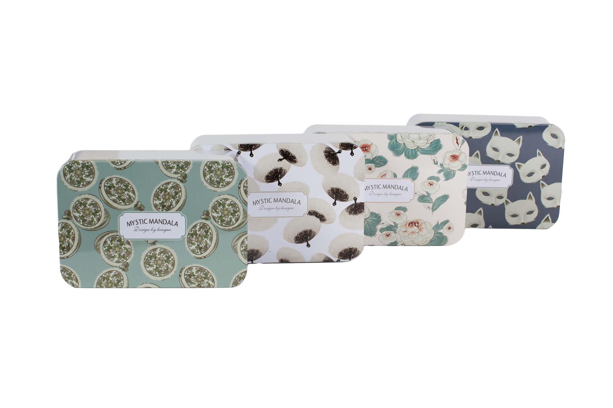 Коробка металл 160*111*55mm (4 вида) | Интернет-магазин Кактус