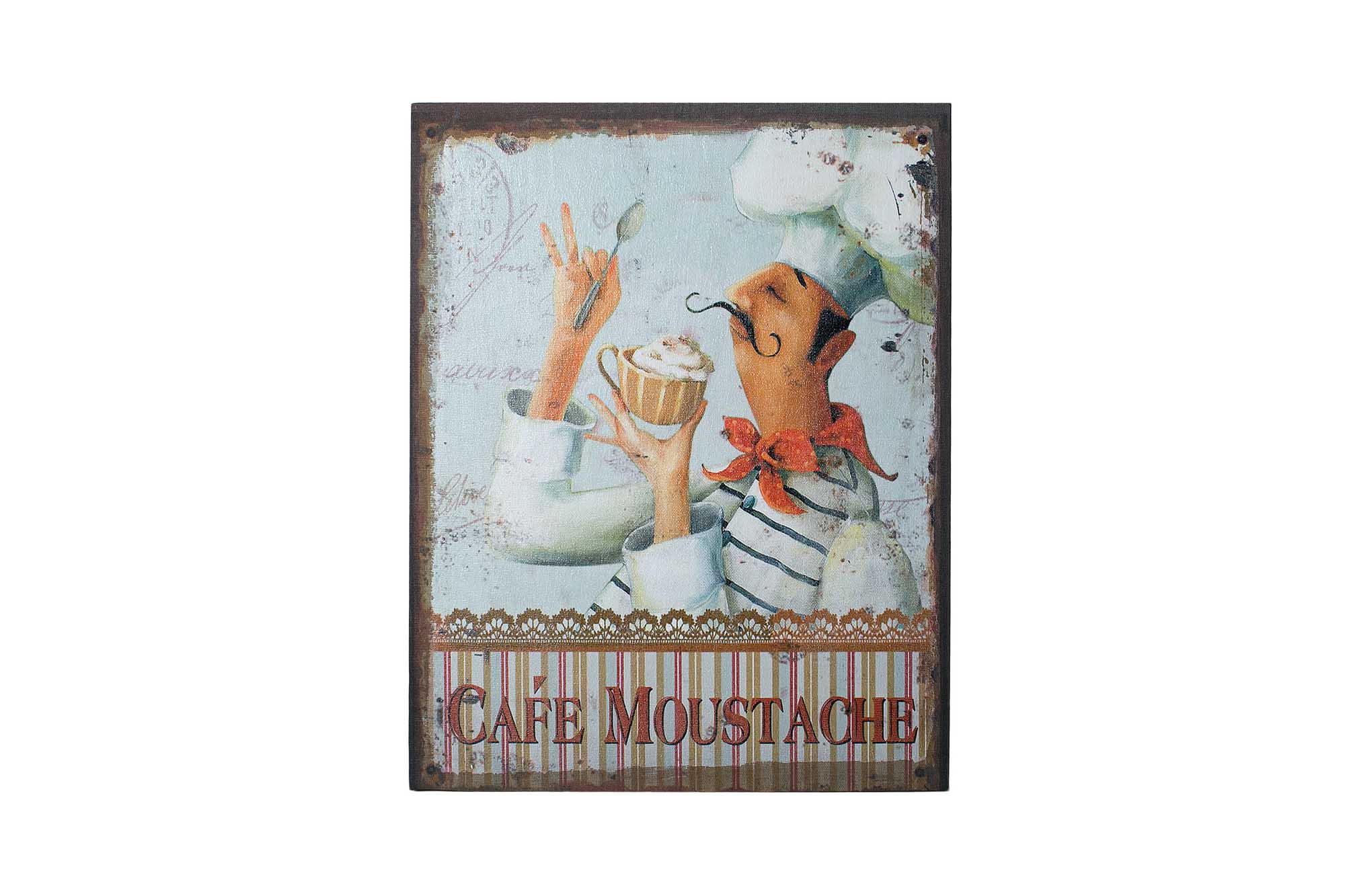 Пано Cafe (льон) 35 * 45см | Интернет-магазин Кактус