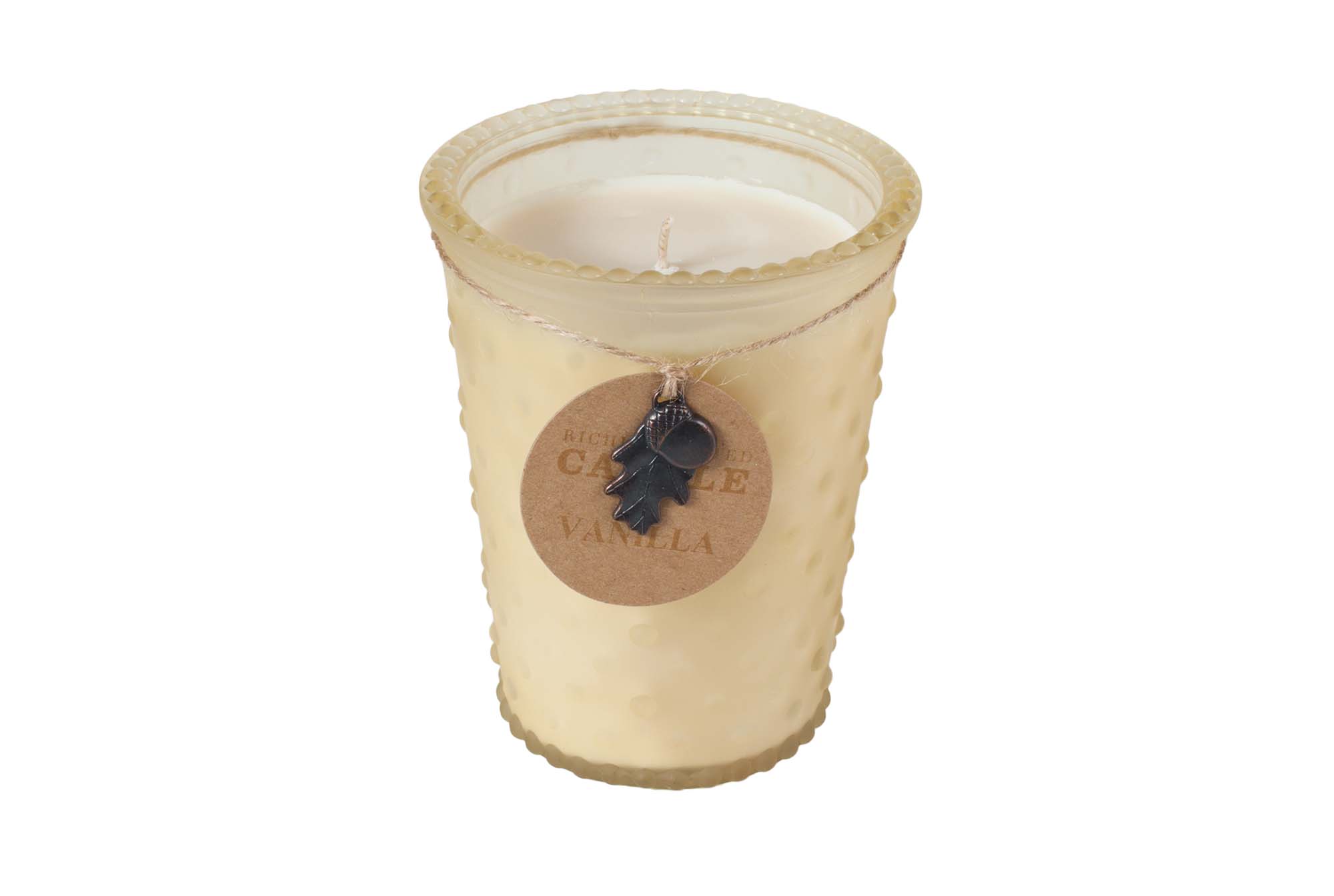 Свічка стакан Перлина 10.2 * 12.8см (Melted cream) | Интернет-магазин Кактус