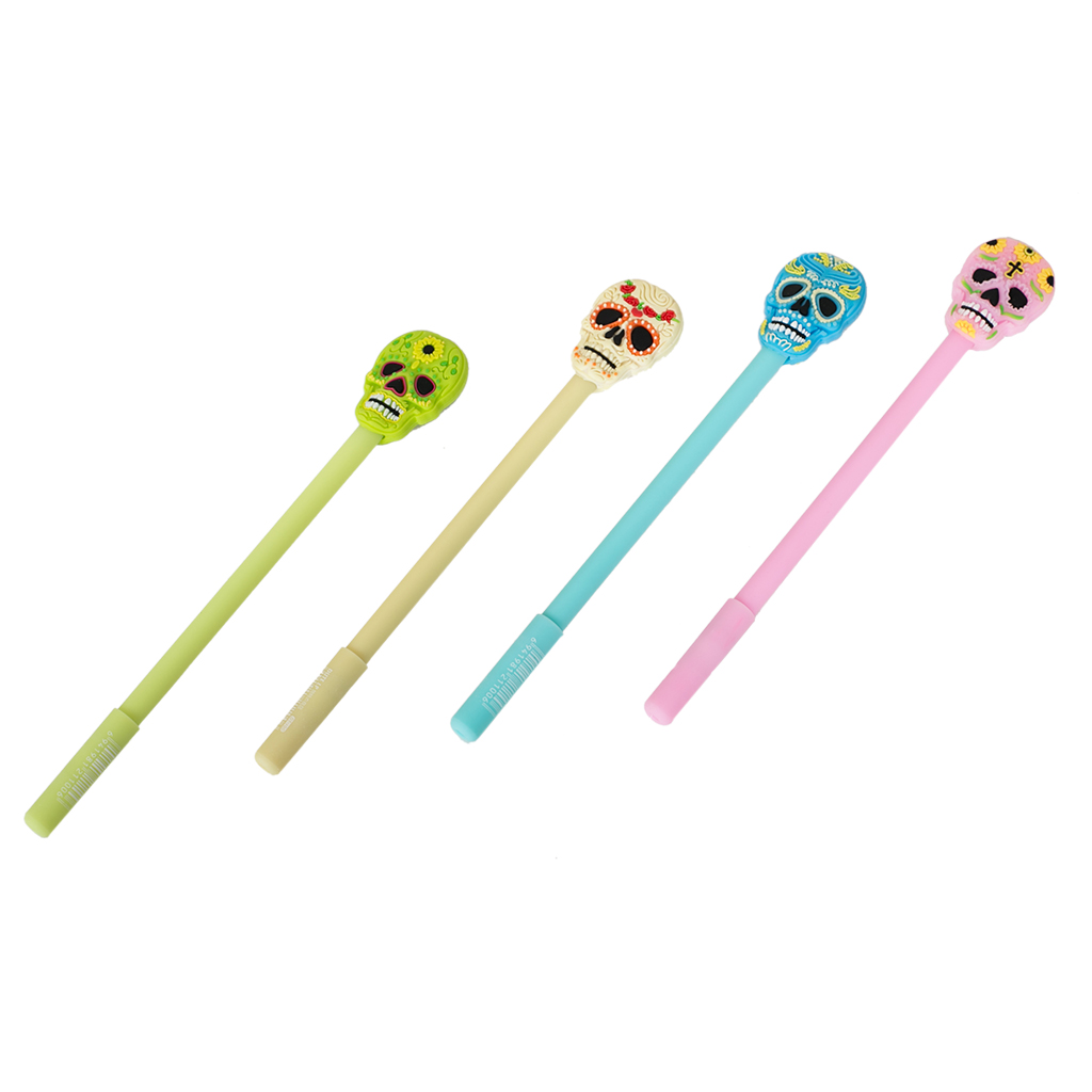 Ручка 4 види (скелетики) 36 шт | Интернет-магазин Кактус