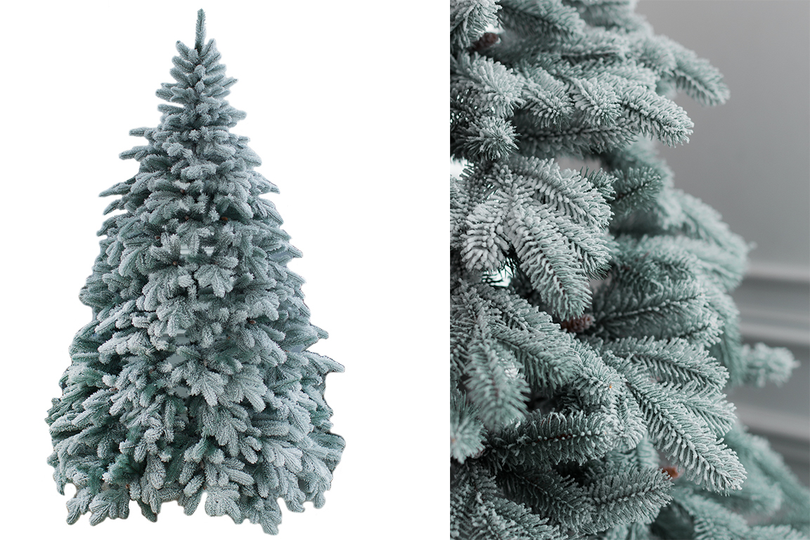 Ёлка Лапландия литая голубая СНЕГ , 3 м | Интернет-магазин Кактус
