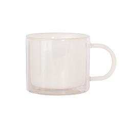 Чашка біла з подвійними стінками 260мл