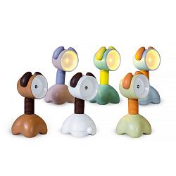 Мини-ночник Кролик гибкий 9,7х5 см 6 видов 