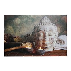 Картина з Led підсвічуванням Budha 60 * 2.5 * 40cм