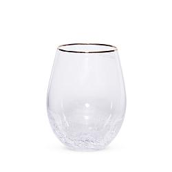 Стакан Ice Cracks золото 360мл 4шт