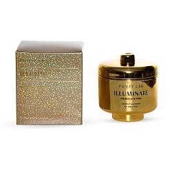 Свеча в стеклянном подсвечнике Serenity Gold Вино из омелы 240 гр